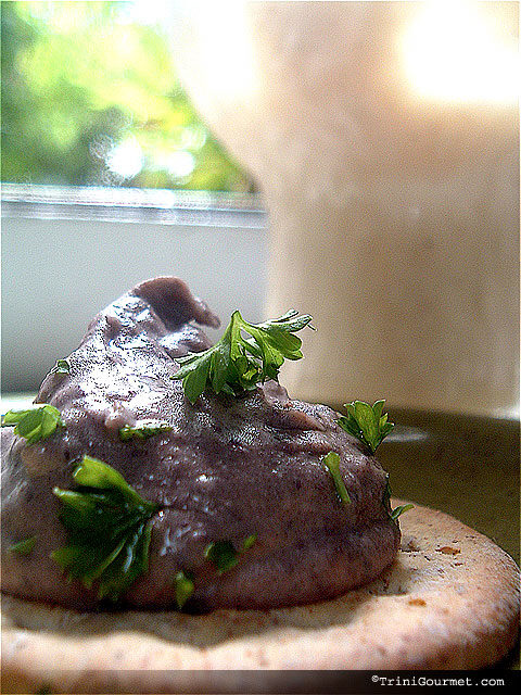 Coquito and Black Bean Hummus