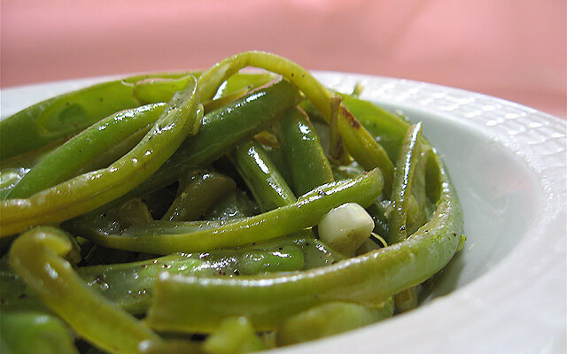 Fresh Green Bean Salad (recipe)