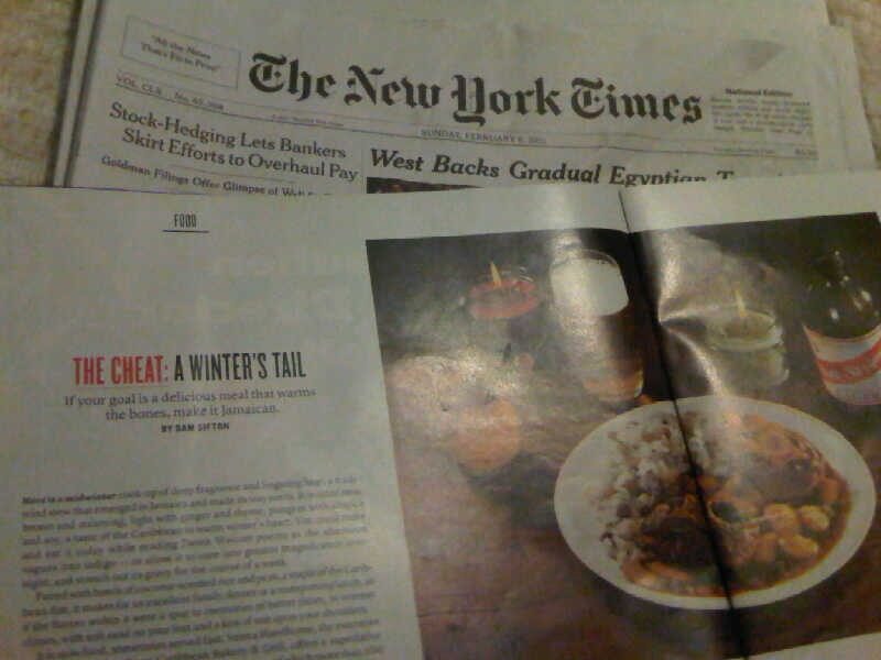 TriniGourmet in the Sunday New York Times!