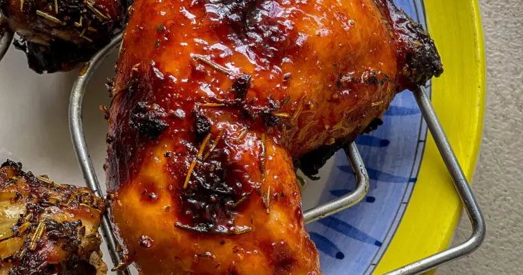 Guava-Glazed Chicken with Fresh Rosemary [RECIPE]